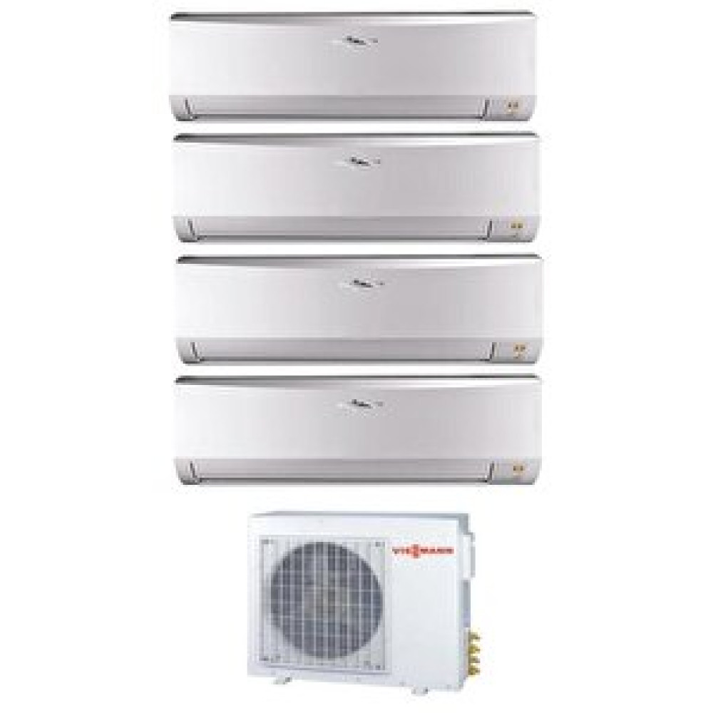Viessmann Vitoclima Multi 1+4 sistem (o4f3100m2) 4 x 12000 BTU Klimalar Fiyatı