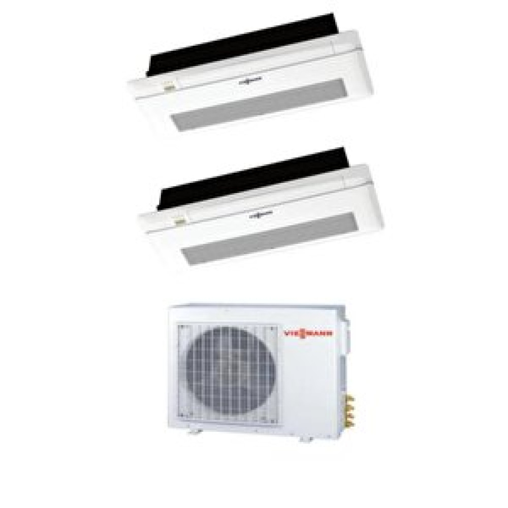 Viessmann Vitoclima Multi Tek Yön Kaset 1+2 Sistem (o3f3062m2) 12+18 BTU Klimalar Fiyatı