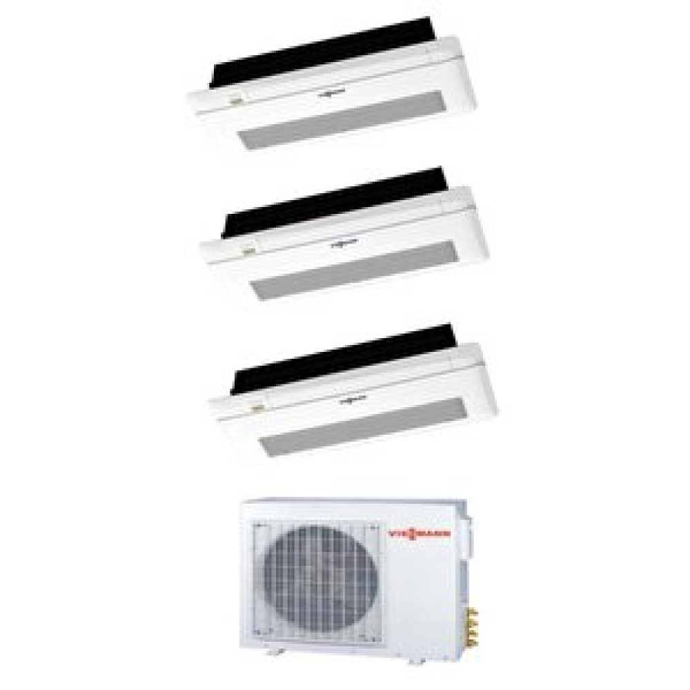 Viessmann Vitoclima Multi Tek Yön Kaset 1+3 Sistem (o4f3080m2) 9+12+18 Btu İç 8 Kw Dış Ünite Klimalar Fiyatı