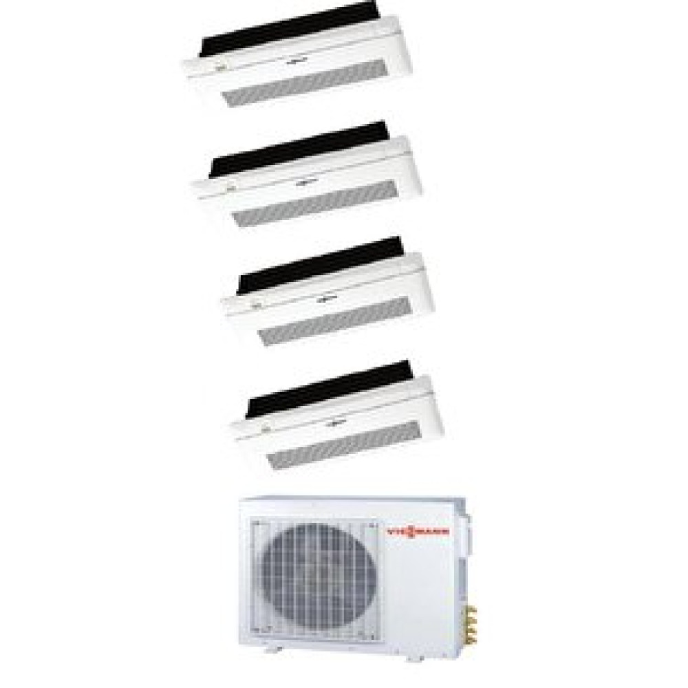 Viessmann Vitoclima Multi Tek Yön Kaset 1+5 Sistem (o5f3120m2) 9+9+12+24 Btu İç 12,0 Kw Dış Ünite Klimalar Fiyatı