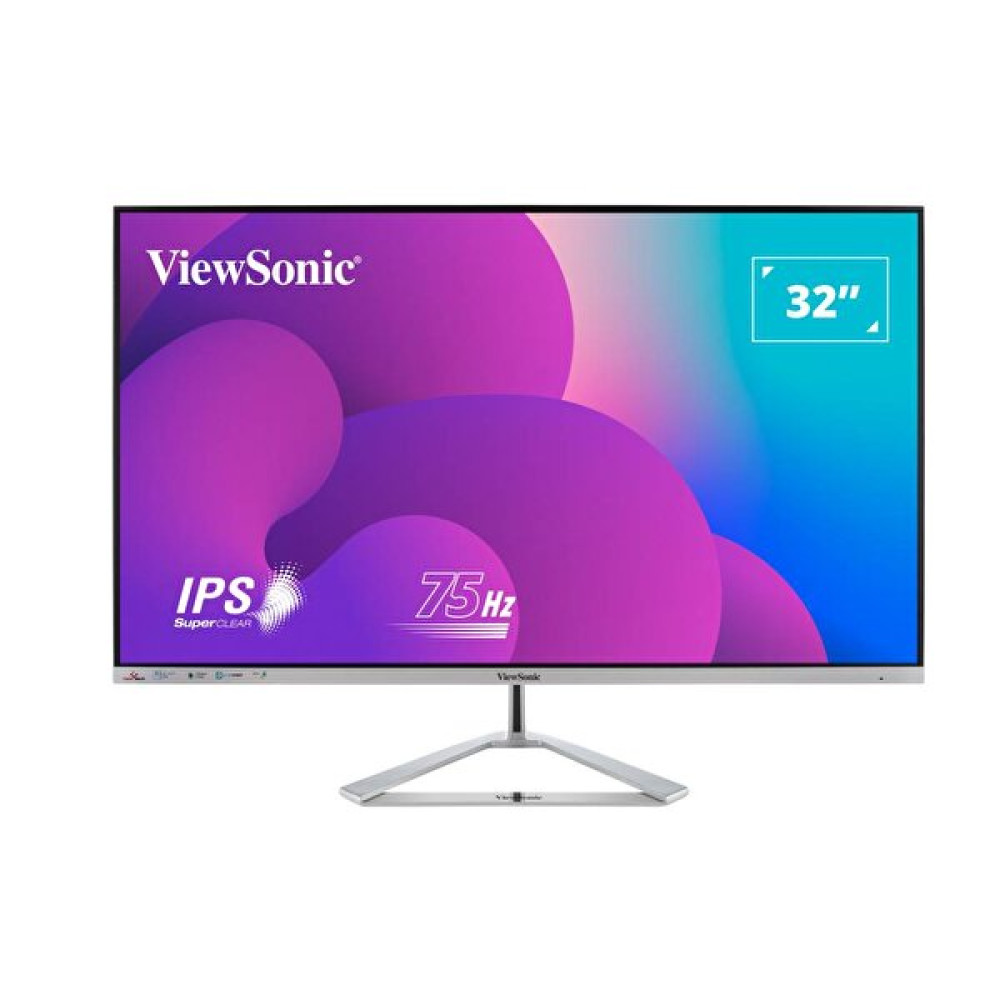 Viewsonic 32 Vx3276-Mhd-3 32" Full HD 75 Hz Dsub + Hdmi Multimedia Çerçevesiz Tasarım IPS Monitör Monitör Fiyatı