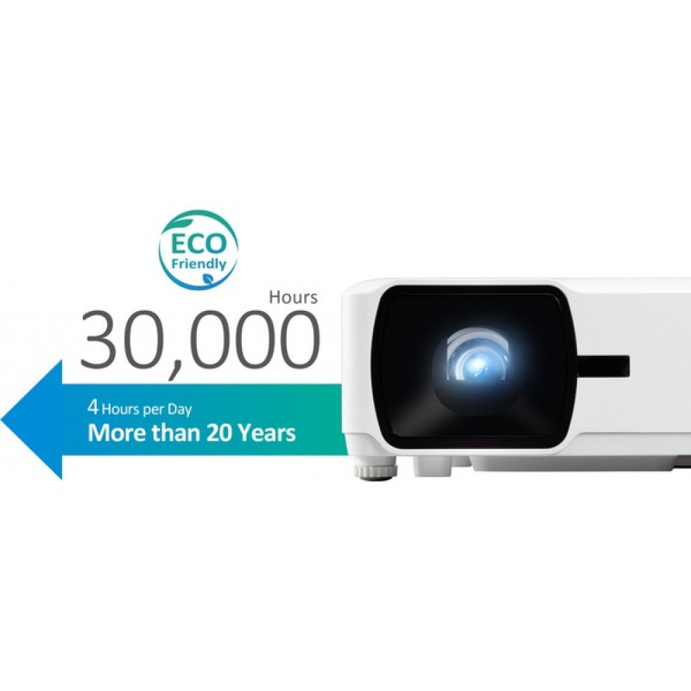 Viewsonic LS600W 3200 Lümen 1280X800 Wxga LED Projeksiyon Cihazı Projeksiyon Fiyatı
