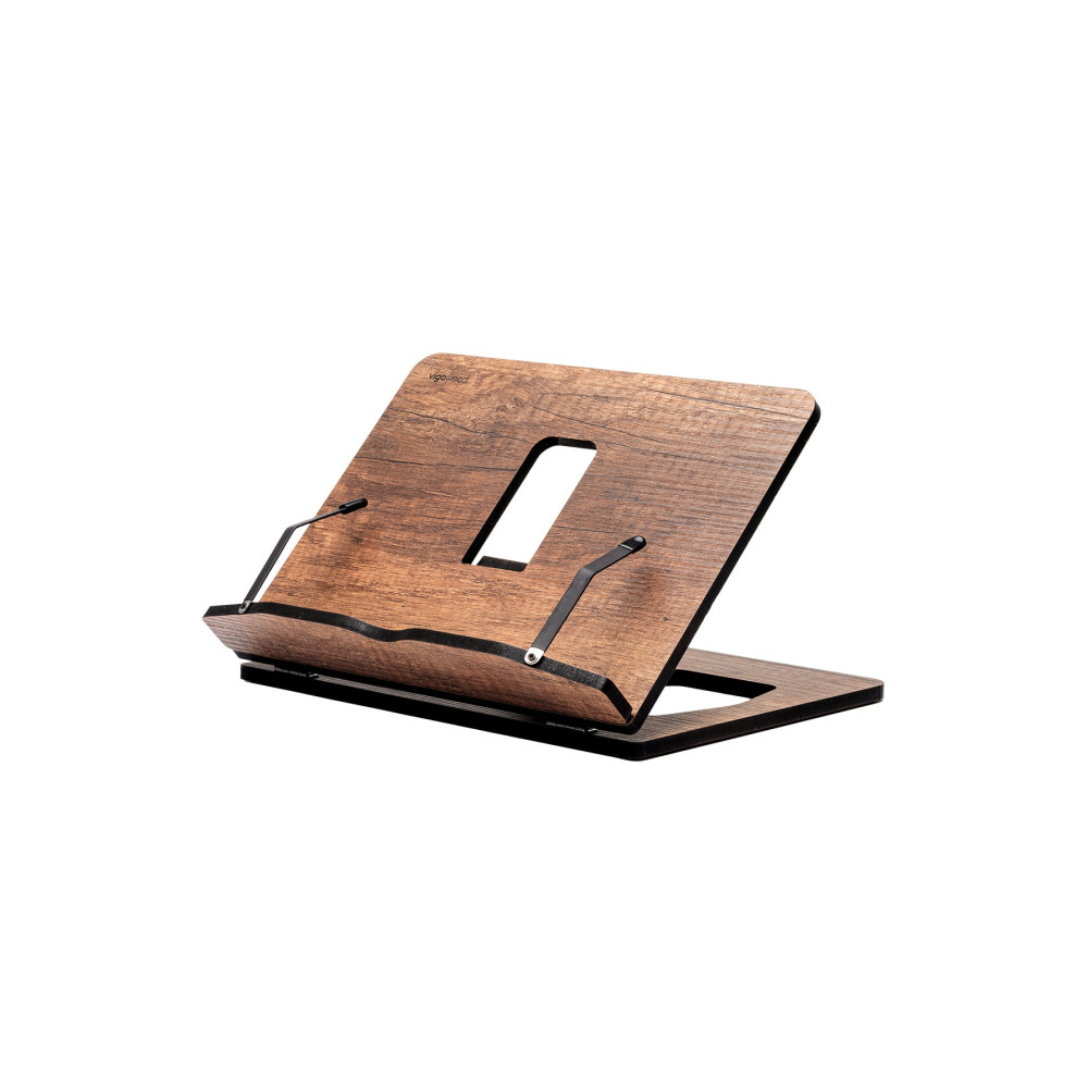 Vigo Wood Ahşap Kitap Okuma ve Tablet Standı Ceviz Stüdyo ve Sahne Ekipmanları Fiyatı
