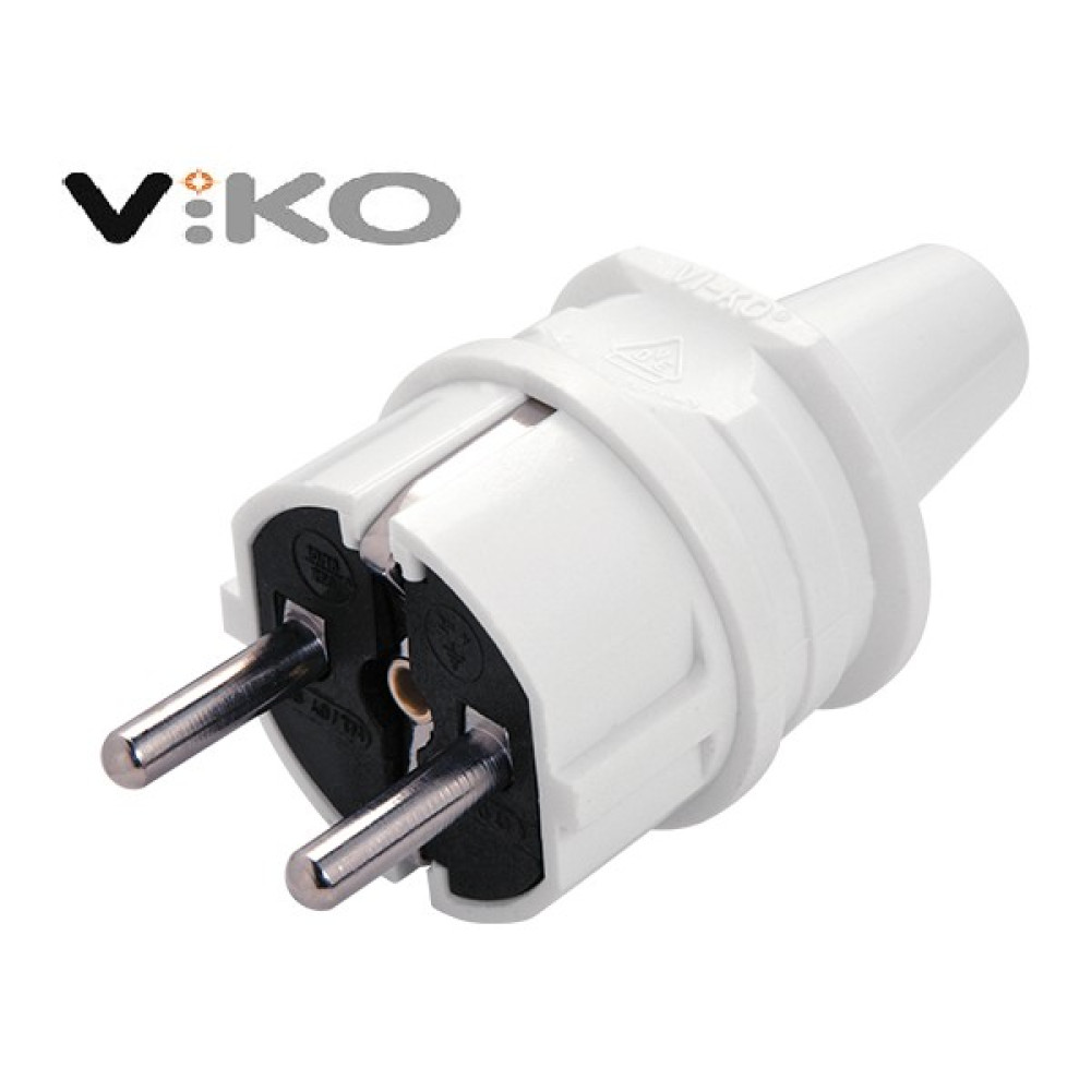 Viko Artline Topraklı Erkek Fiş Priz (Beyaz) Prizler Fiyatı