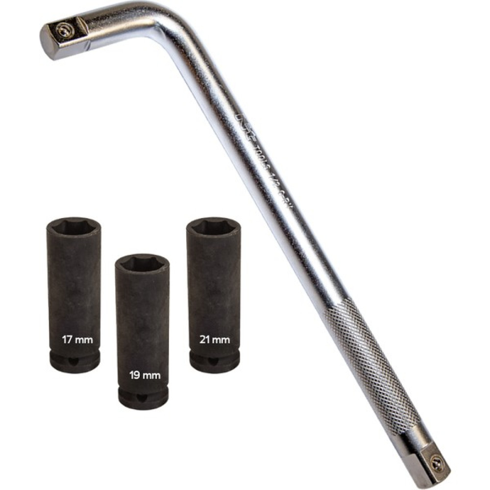 Vıktec 4 Parça 380 mm Lastik Bijon Anahtarı 17MM 19MM 21MM Lokmalı Araba & Motorsiklet Aksesuarı Fiyatı