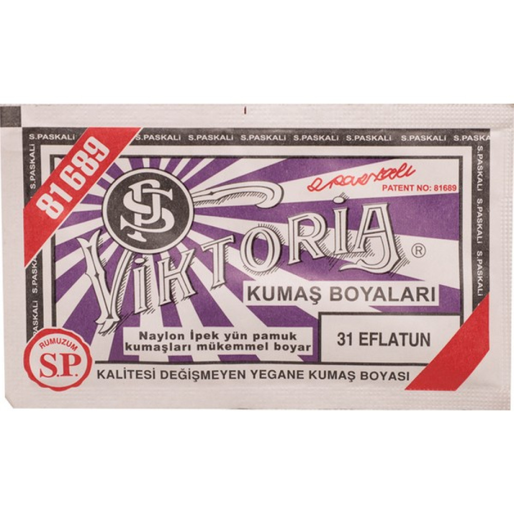 Viktoria Kumaş Boyası 81689 | Eflatun - Renkli Oto Boyaları Fiyatı