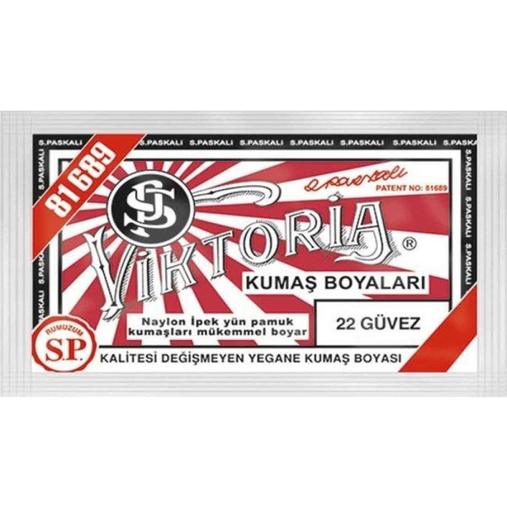 Viktoria Kumaş Boyası 81689 | Güvez - Renkli Oto Boyaları Fiyatı