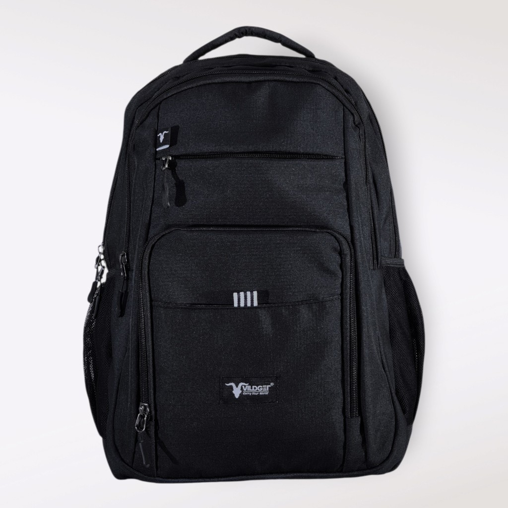 Vildget Unisex Laptop Bölmeli Çok Cepli Spor Seyehat Ve Okul İçin Uygun Siyah Sırt Çantası Erkek Sırt Çantası Fiyatı