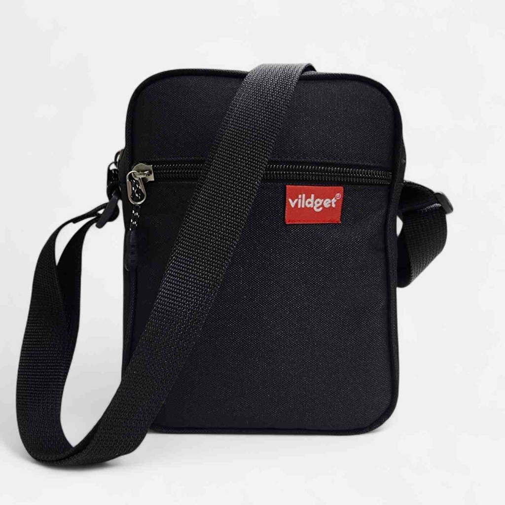 Vildget Unisex Siyah Askılı Çapraz Çanta Crossbody Bag 20x15x5 Giyim & İç Giyim Fiyatı
