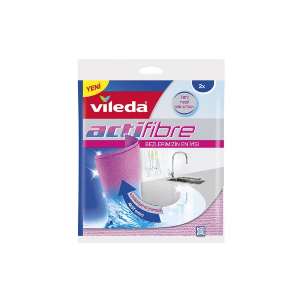 Vileda Actifibre Temizlik Bezi 2 Li Temizlik Malzemeleri Fiyatı