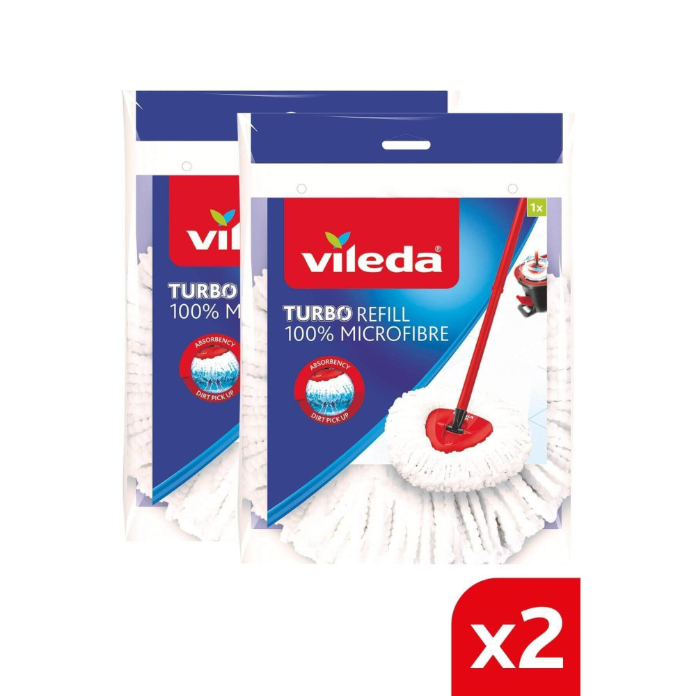 Vileda Turbo Üçgen Başlık Mikrofiber Yedek Paspas 2 Paket Deterjan ve Temizlik Ürünleri Fiyatı