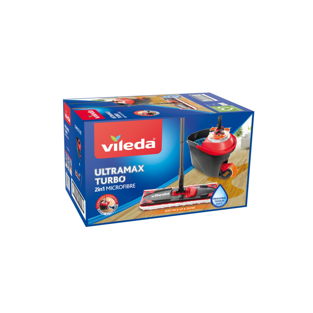 Vileda Ultramax 2in1 Turbo Pedallı Temizlik Seti Deterjan ve Temizlik Ürünleri Fiyatı