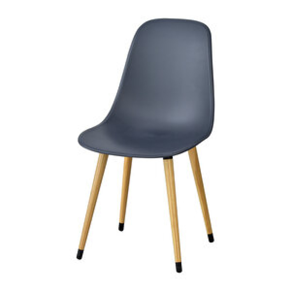 Vilinze Home Vilinze Eames Naturel Ahşap Ayak Plastik Füme Sandalye Standart Sandalye Fiyatı