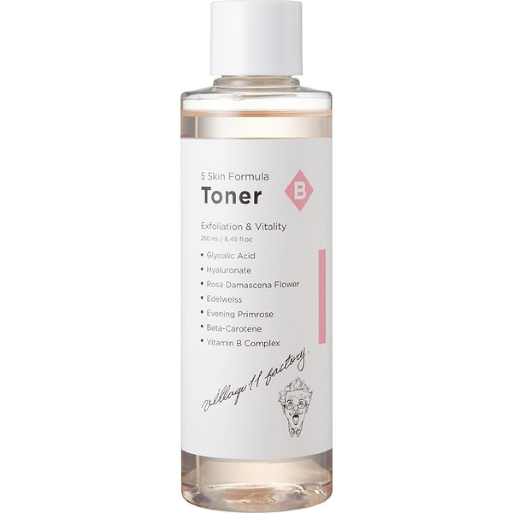 Village 11 Factory B Skin Formula Tonik 250 ml Cilt Temizleme ve Peeling Fiyatı