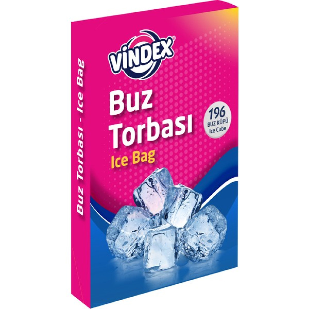 Vindex Buz Torbası Ice Bag - Beyaz Buzdolabı Poşeti Fiyatı