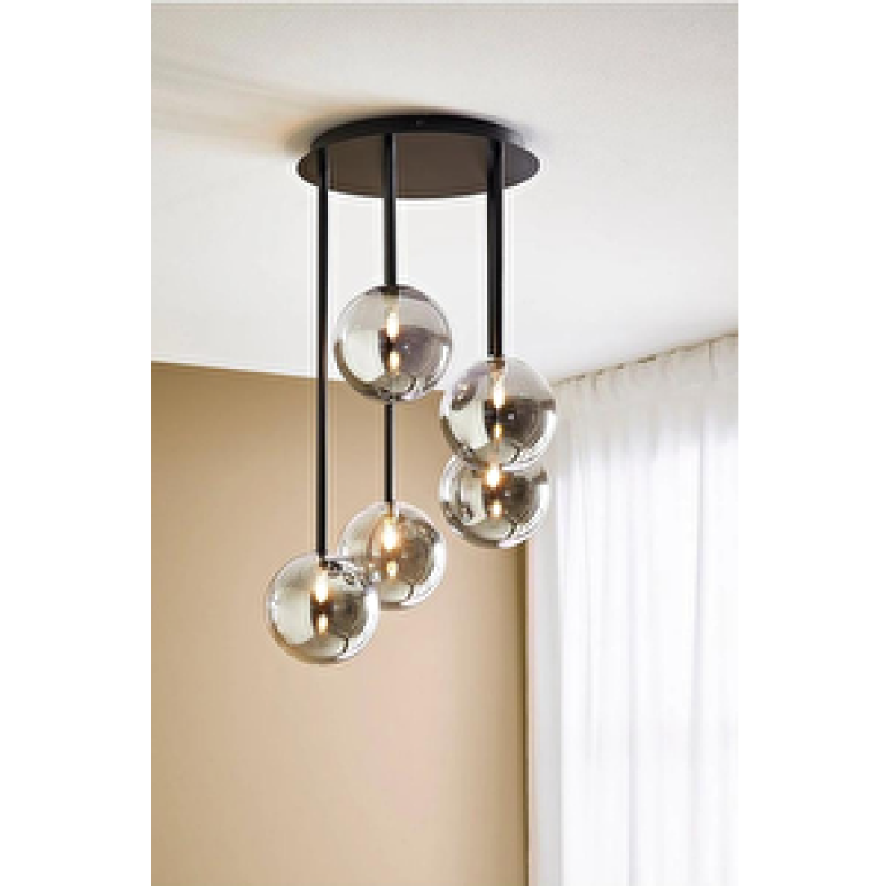 Vinner Uk005 Statik Siyah G9x5 Led Avize Düz Avize Fiyatı