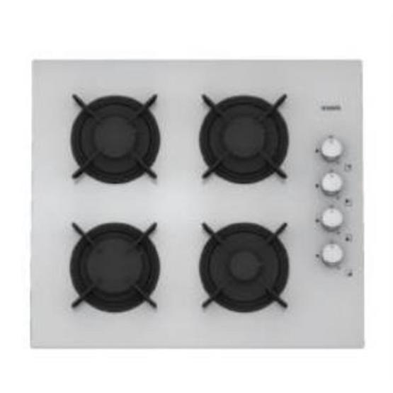 Vinola 6310-01 4 Gözlü Gazlı Cam Yüzeyli Ocak Siyah