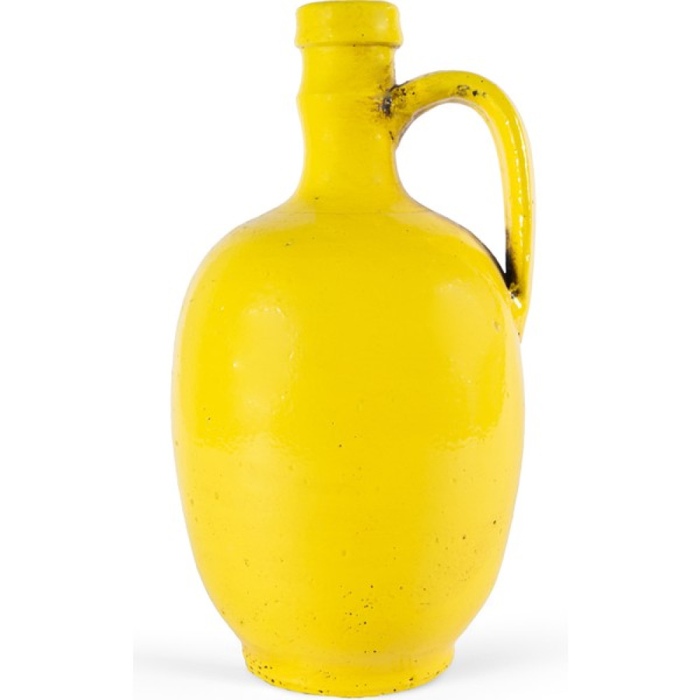 Vintage Art Company Amfora Dekoratif Toprak Vazo Küp Saksı - Sarı Vazo Fiyatı