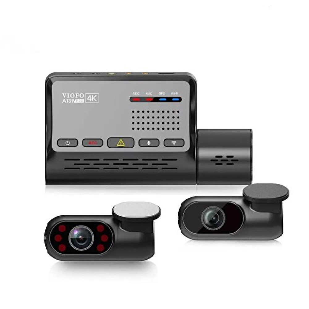 Viofo A139 Pro 3 4K HDR 5 GHZ WiFi GPS Ön Arka ve İç Araç Kamerası Güvenlik Kameraları Fiyatı