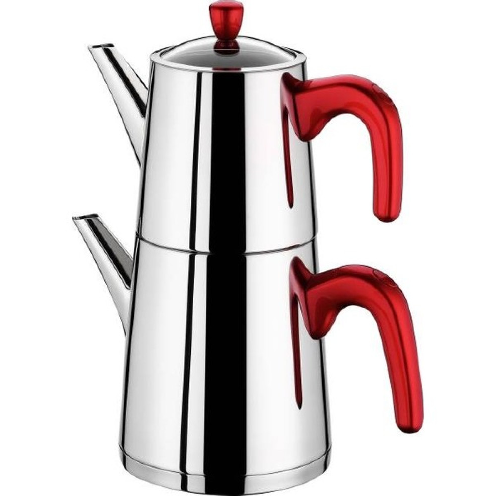 Viole Gül Büyük Çaydanlık Takım Çay / Çaydanlık Setleri Fiyatı