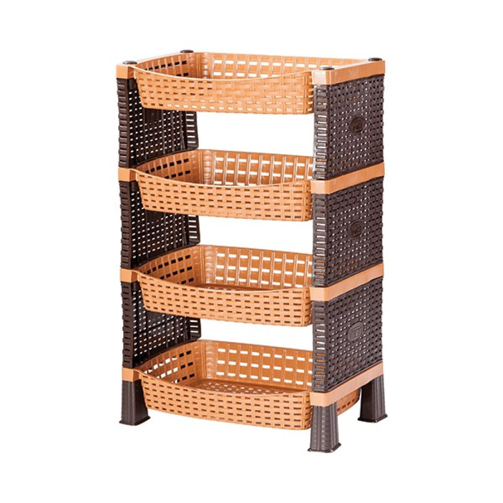 Violet Rattan 4'lü Eko Sebzelik Saklama Kapları Fiyatı