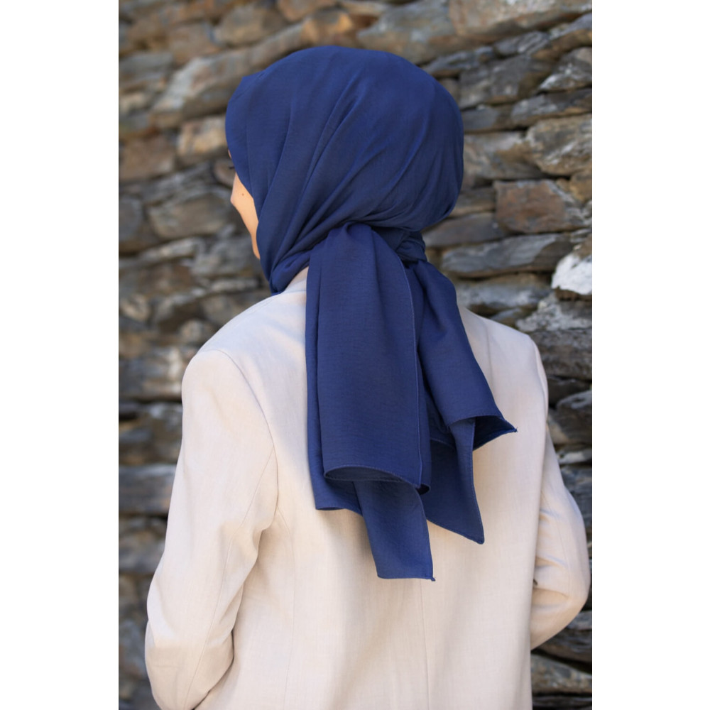 VİOLLA Kadın Pamuk Cazz Şal Indigo 70 x 185 Beden Şal Fiyatı