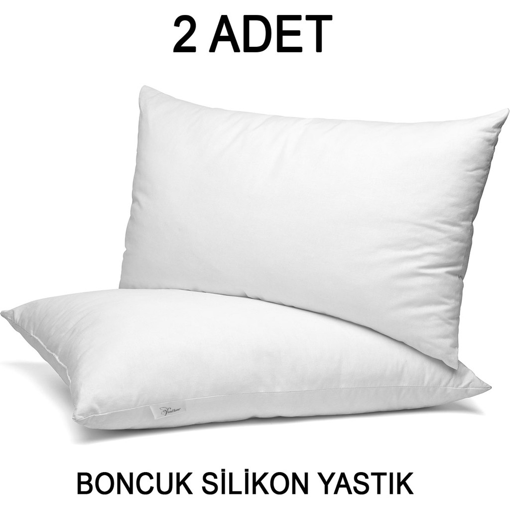 Vionel Home 2 Adet Ekonomik Yastık , Otel Yastığı, Boncuk Silikon 50 x 70 - 50 x 70 cm - Cotton Yastık Kılıfı Fiyatı