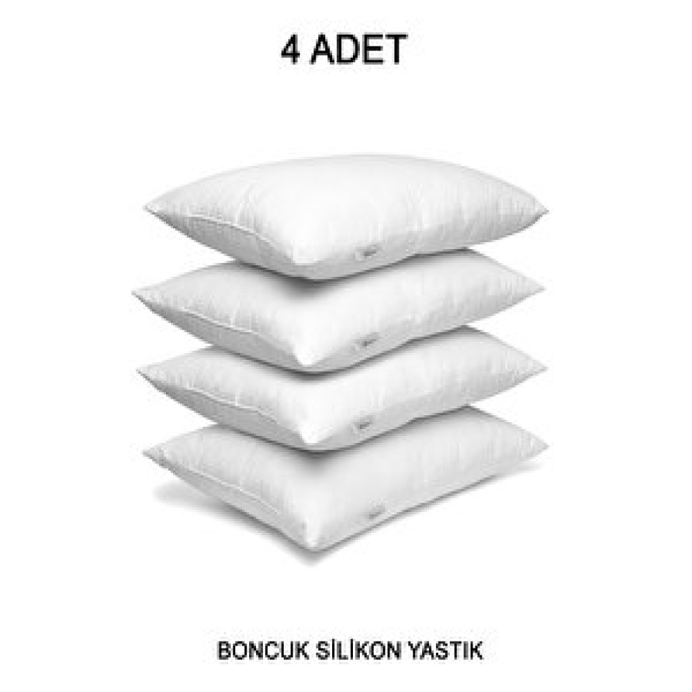 Vionel Home 4 Adet Ekonomik Premium Otel Yastığı, Boncuk Silikon 50 X 70 50 x 70 cm Yastık Fiyatı