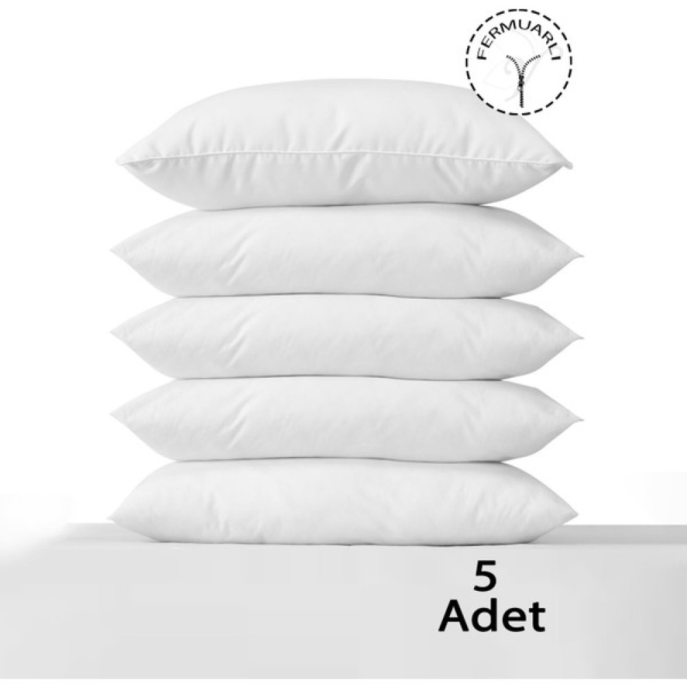 Vionel Home Pamuklu 50 x 70 Beyaz İç Astar Yastık Kılıfı 5'li - 50 x 70 cm Yastık Kılıfı Fiyatı