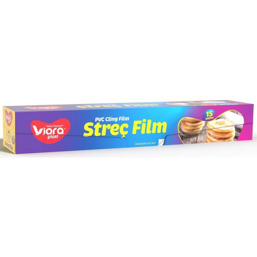 Viora Vioraplast Streç Film 30CM x 15 Metre Streç Film Fiyatı