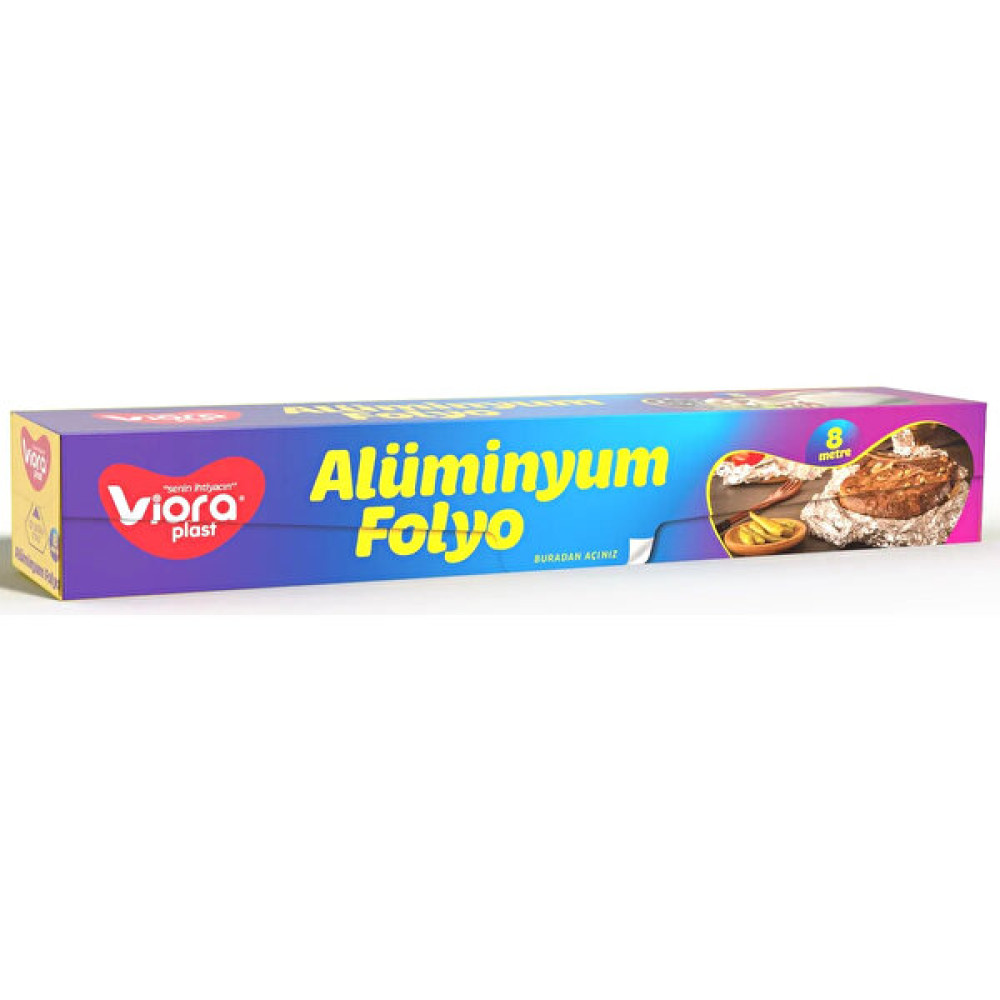 Vioraplast Alüminyum Folyo 8 Metre Alüminyum Folyo Fiyatı