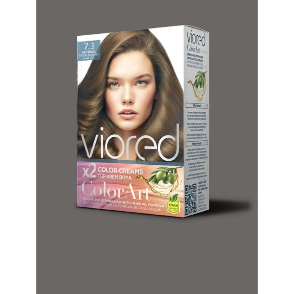 Viored Color Art 7.3 Fındık Kabuğu Saç Boyası Oto Boyaları Fiyatı