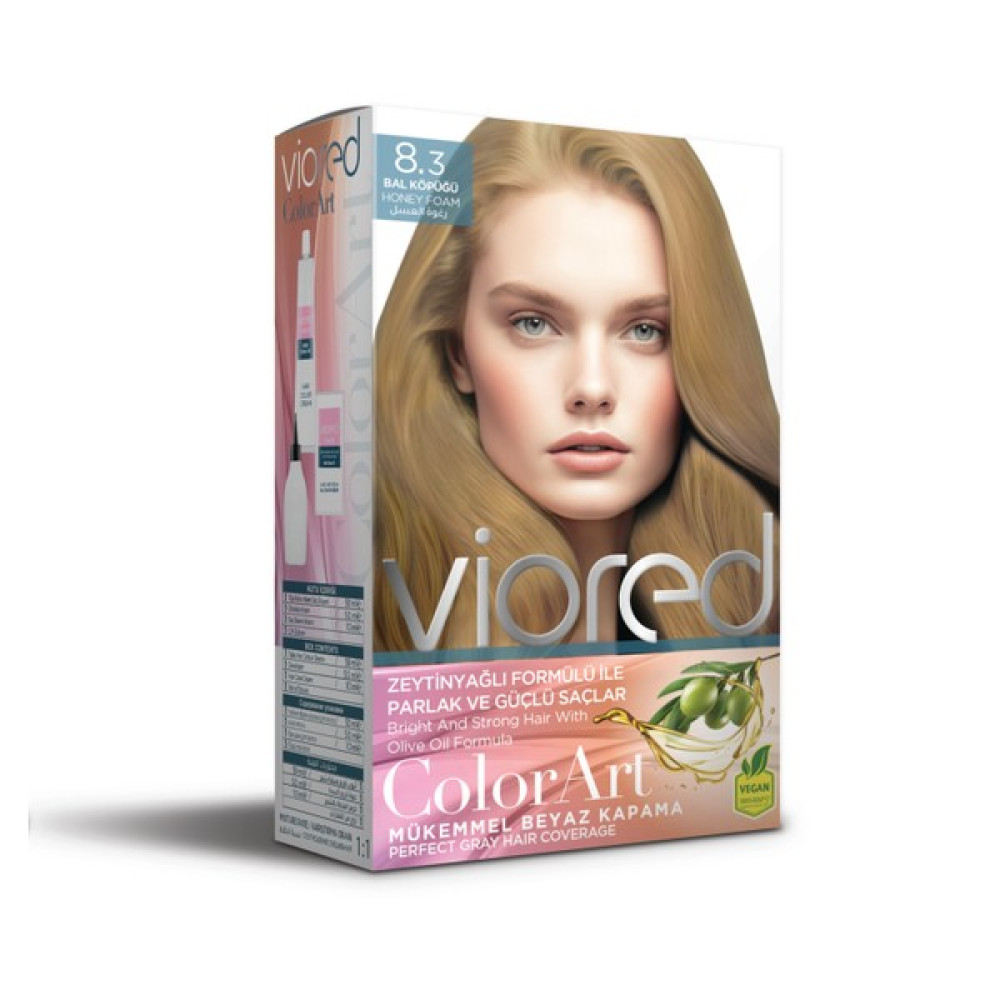 Viored Color Art 8.3 Bal Köpüğü Saç Boyası Saç Boyası Fiyatı