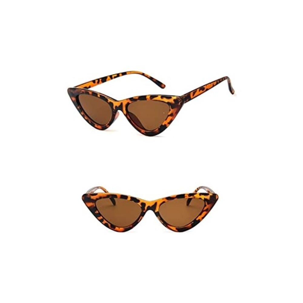 Vip Aksesuar Cat Eye Leopar Desenli Güneş Gözlüğü Unisex Güneş Gözlükleri Fiyatı