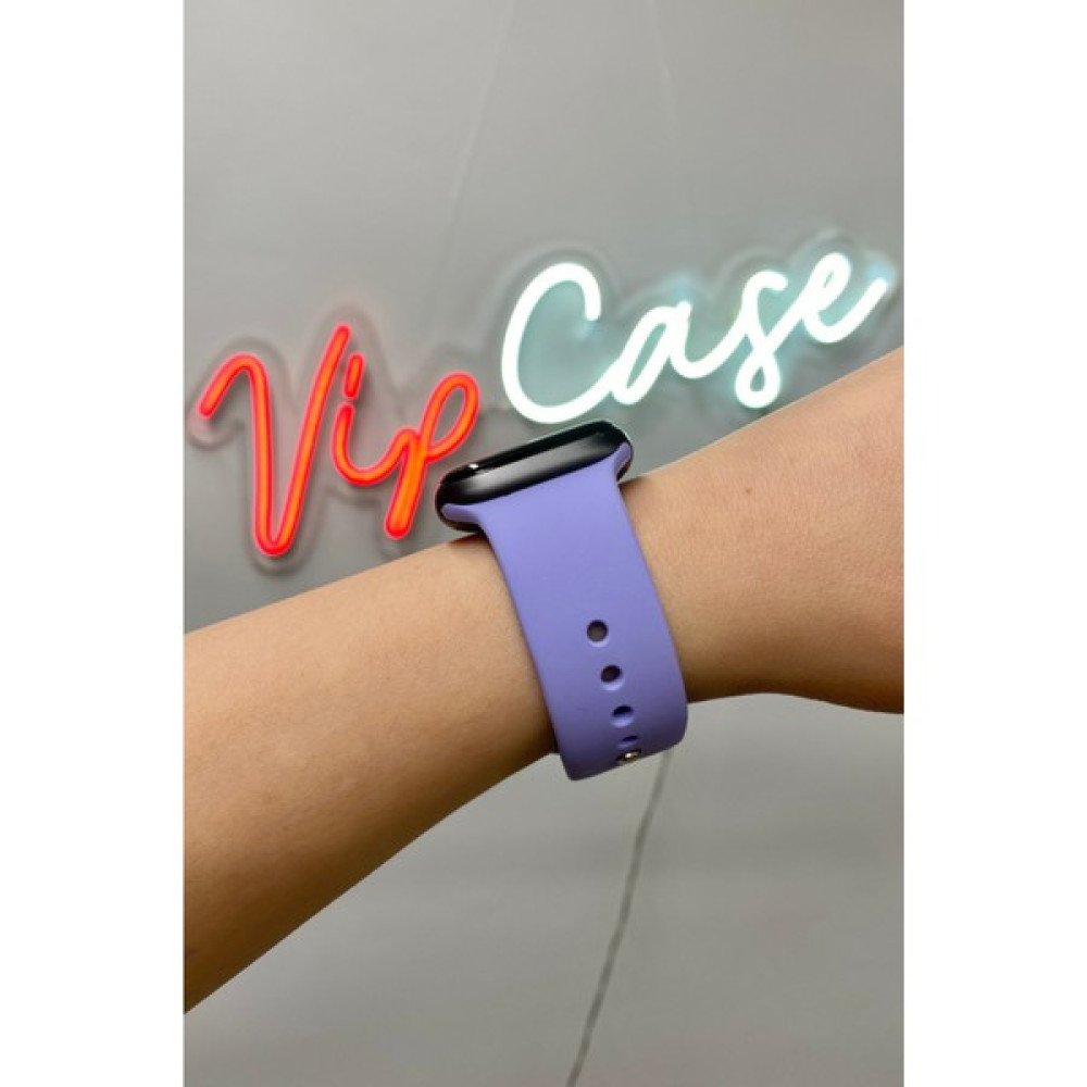 Vip Case Apple Watch Silikon Kordon 1/2/3/4/5/6/7/8/9/S E Serileri ile Uyumlu 38MM-40MM-41MM Uyumlu - Lila Giyilebilir Teknoloji Aksesuarları Fiyatı