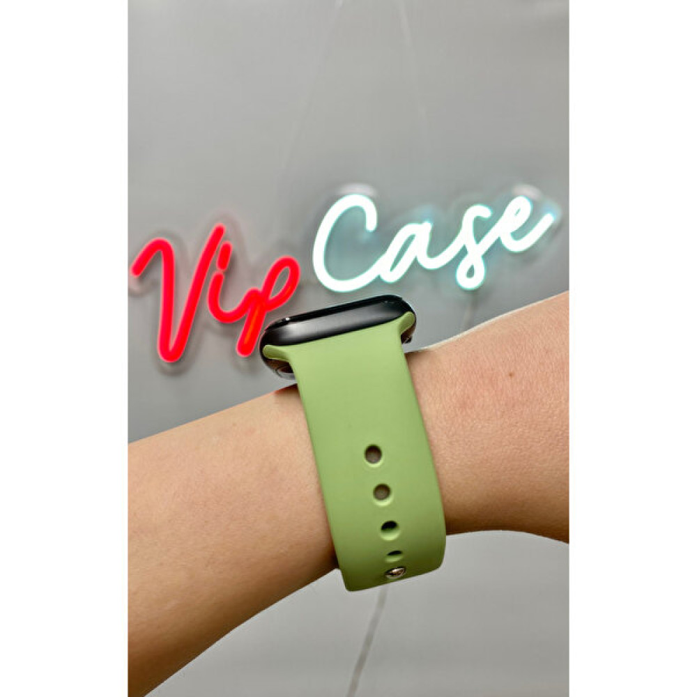 Vip Case Apple Watch Silikon Kordon 1/2/3/4/5/6/7/8/9/S E Serileri ile Uyumlu 38MM-40MM-41MM Uyumlu - Mint Giyilebilir Teknoloji Aksesuarları Fiyatı