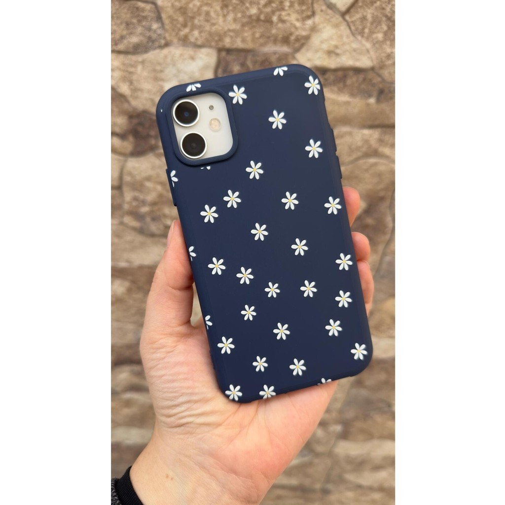 Vip Case Iphone 11 Uyumlu Mini Papatya Desenli Silikon Darbe Emici Klasik Korumalı Rubber Kılıf 277 Diğer Fiyatı