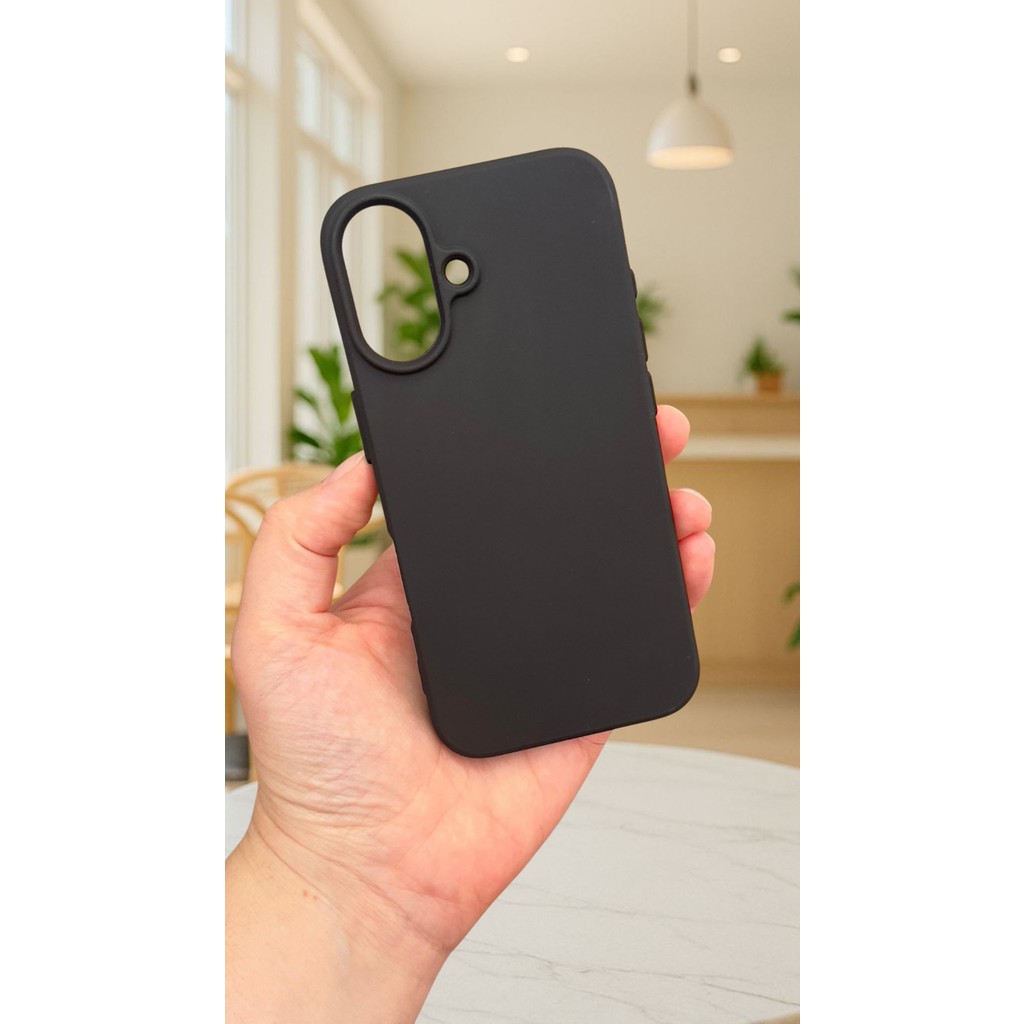 Vip Case iPhone 16 - Silikon Darbe Emici Klasik Korumalı Rubber Kılıf - Siyah Diğer Fiyatı