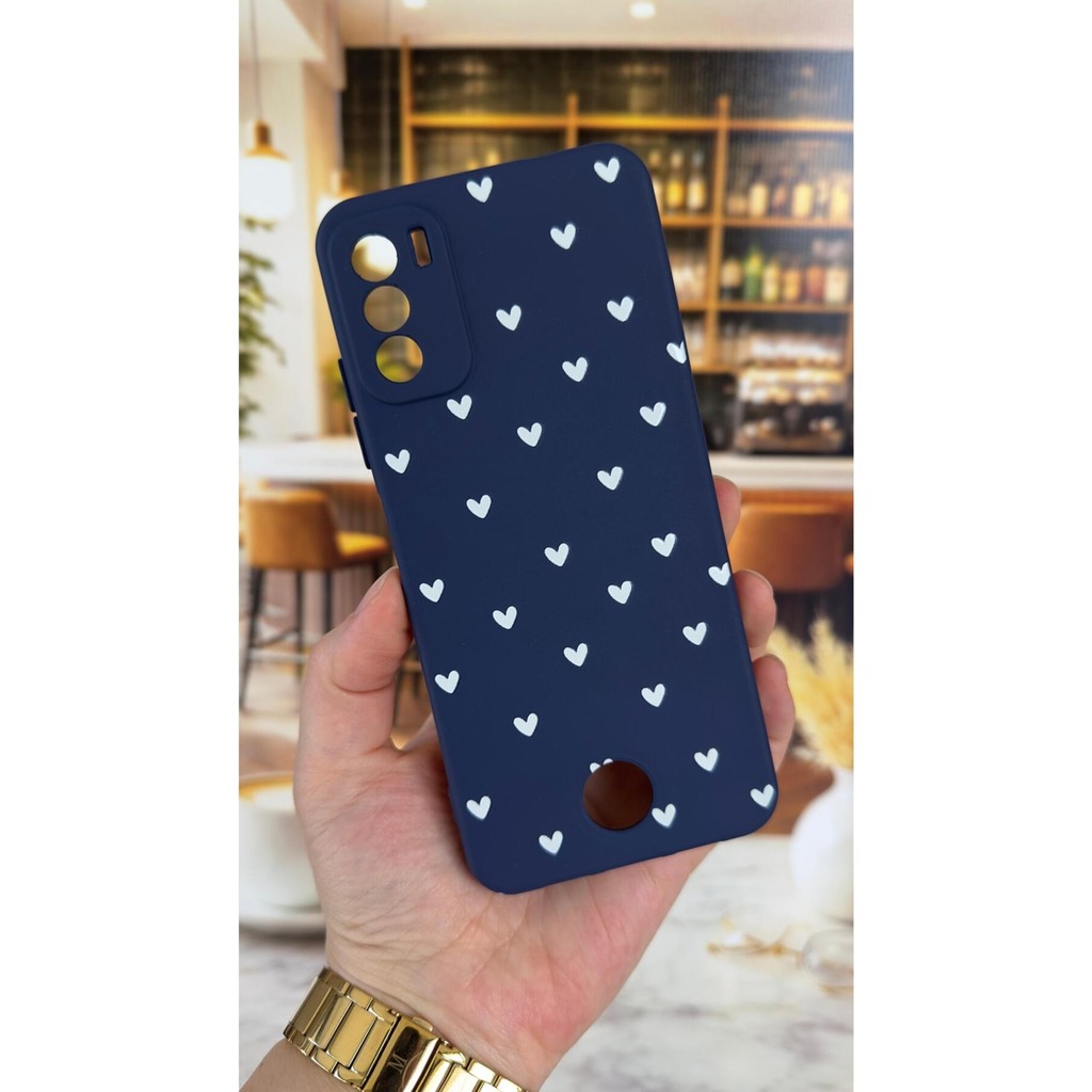 Vip Case Reeder S19 Max Pro S Uyumlu Mini Beyaz Kalp Desenli Silikon Darbe Emici Klasik Korumalı Rubber Kılıf Cep Telefonu Kılıfı Fiyatı