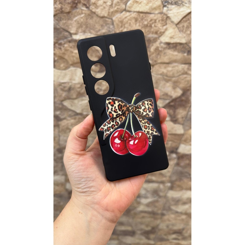 Vip Case Tecno Camon 40 Uyumlu Kiraz Fiyonk Leopar Desenli Silikon Darbe Emici Klasik Rubber Kılıf 277 Cep Telefonu Kılıfı Fiyatı