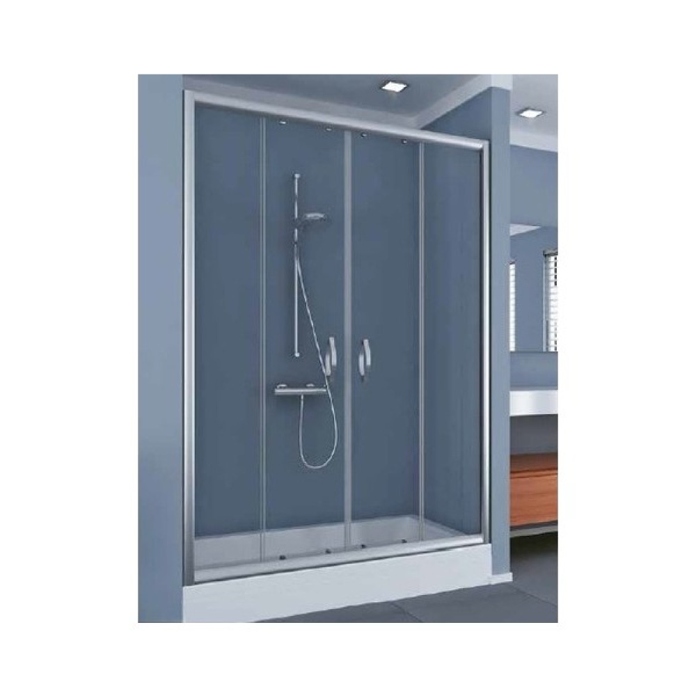 Vip Duşakabin - İki Duvar Arası İki Sabit İki Kayar Duşakabin 144 - 144 x 180 cm Duşakabin Fiyatı