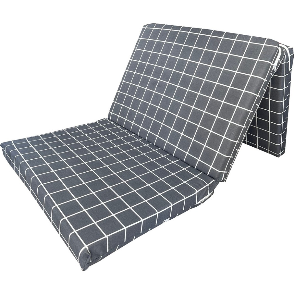 Vip Home Concept Vip Katlanır Yer Yatağı (8 cm Kalın)Sünger Yatak 80X180X8 Cm-Gri Pano - 80 x 180 cm Yatak Fiyatı