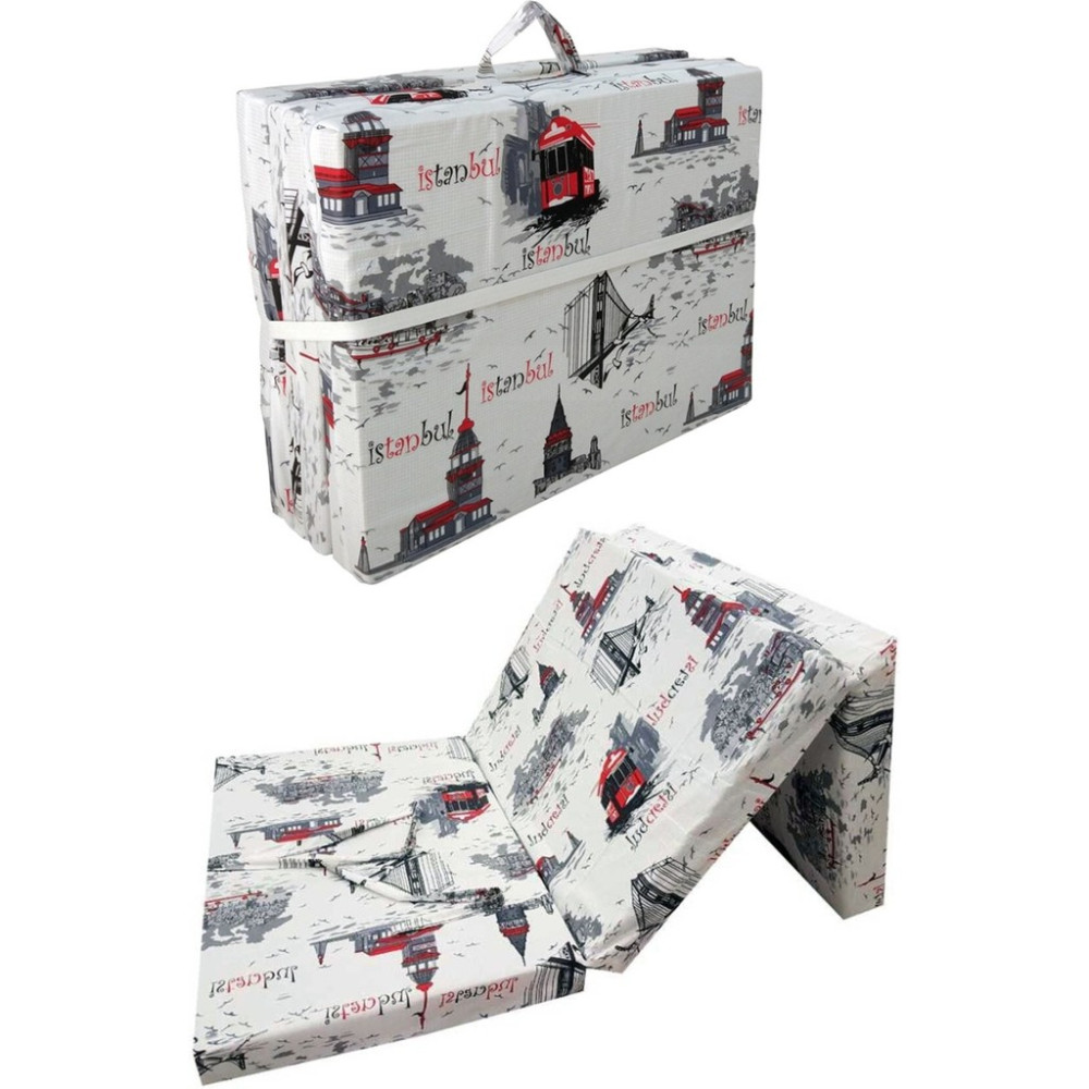 Vip Katlanır Yer Yatağı (8 cm Kalın)Sünger Yatak 80X180X8 Cm-Istanbul - Çok Renkli - 80 x 180 x 8 cm Yatak Fiyatı