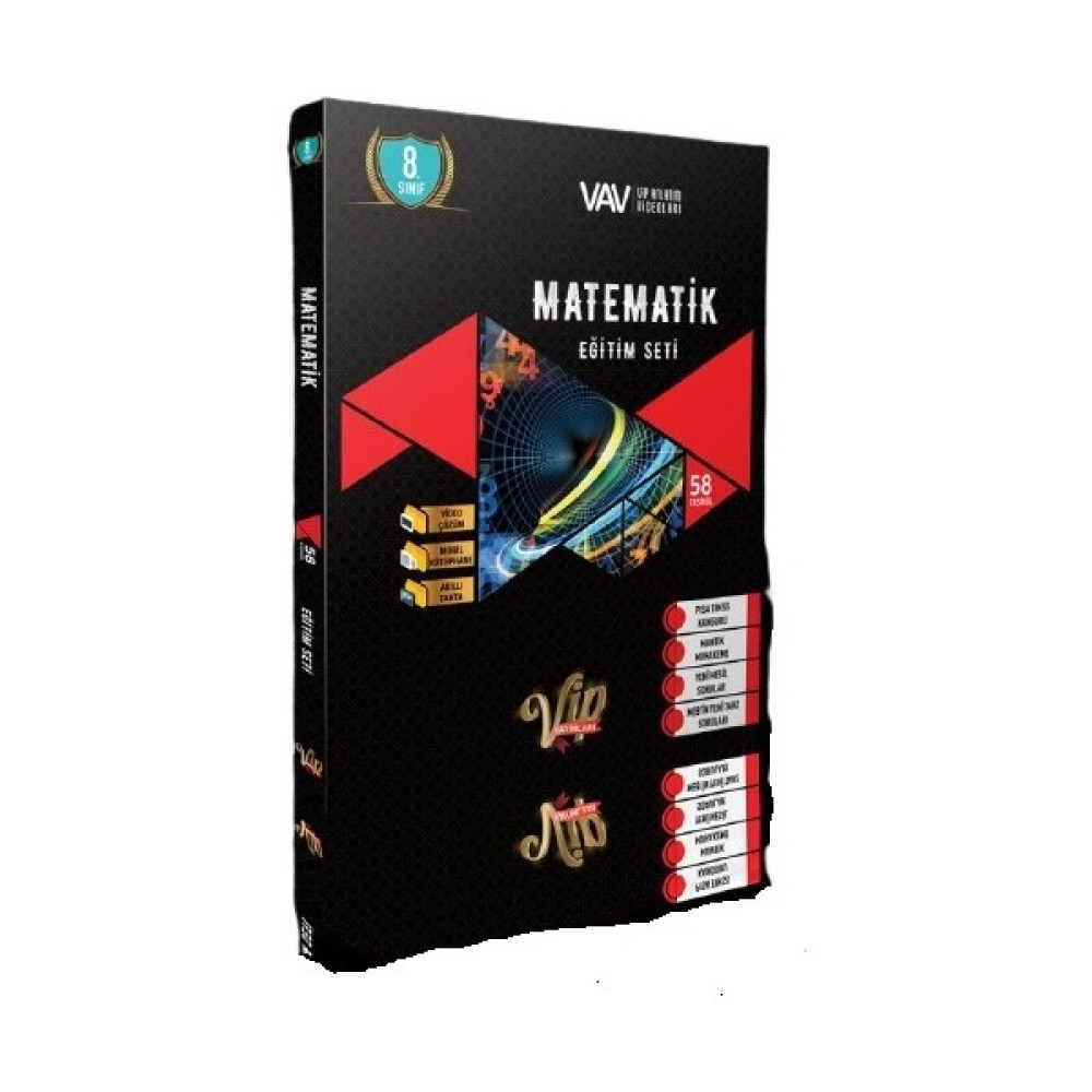 Vip Yayınları 8. Sınıf Matematik Eğitim Seti Kaynak Kitapları Fiyatı
