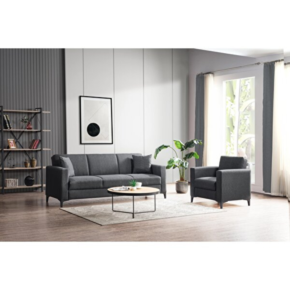 Vipa Home Vipa Oplo 3+1 Kanepe Takım - Antrasit Koltuk Takımı / Seti Fiyatı