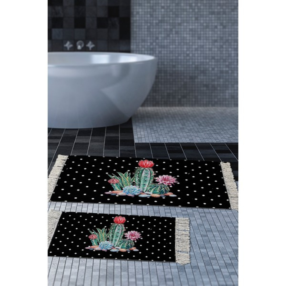 Vıpgross Gosse 2'li Banyo Takımı /banyo Paspası - Siyah Klozet Takımı Fiyatı