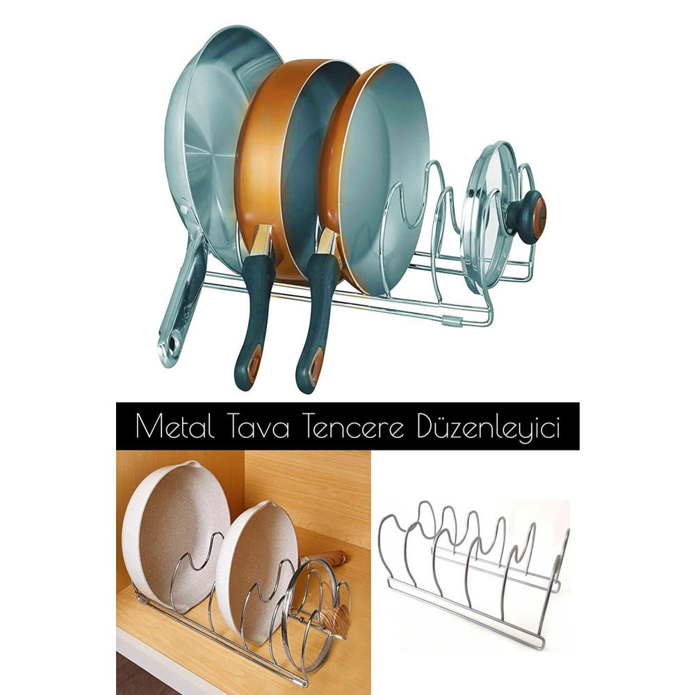 vipgross Metal Tava Ve Tencere Kapağı Düzenleyici Mutfak Gereçleri Fiyatı