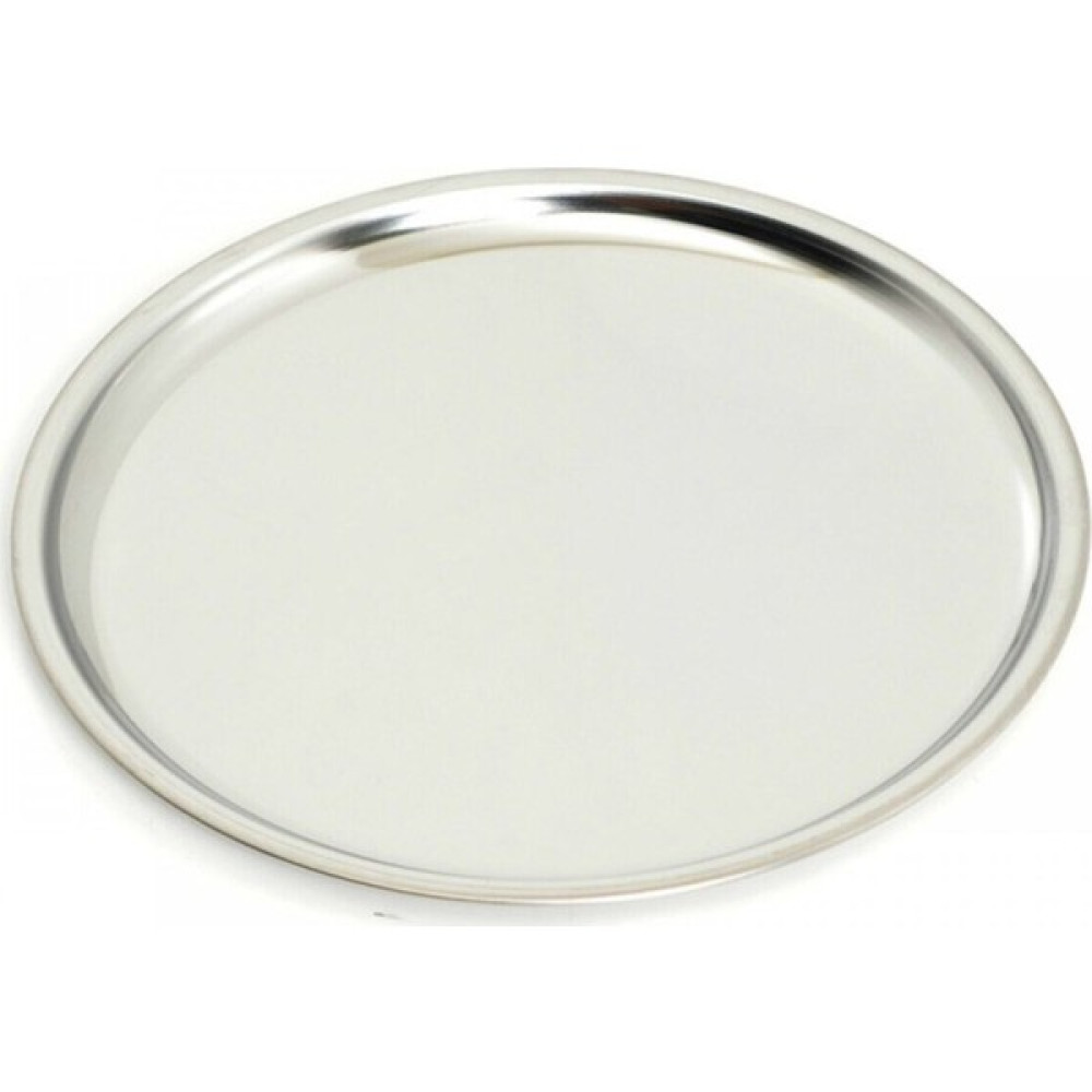 Vipkitchen Lüx Gümüş Yuvarlak Servis Sunum Tepsisi 6 Adet 24 cm Servis Tepsisi Fiyatı