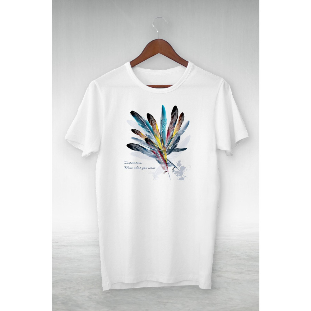 viptasarımtshirt Unisex Zokawear Beyaz T-shirt Large Beden Bayan T-shirt Fiyatı