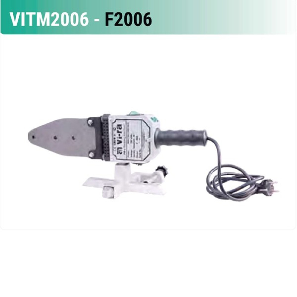 Vira Vi-Ra F-2006 Pprc Plastik Boru Kaynak Makinası Ayaklı Tek VIF2006 - VİRA Vİ-RA F-2006 PPRC Plastik Boru Kaynak Makinası Tek VIF2006 Kaynak Makineleri Fiyatı